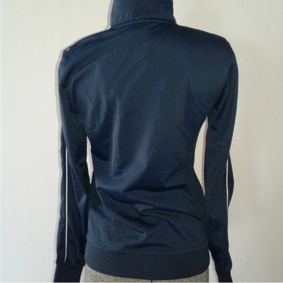 Nike pre gamer track midnight blue sweatshirt jacket womens size XS 655704-408 - Picture 3 of 7